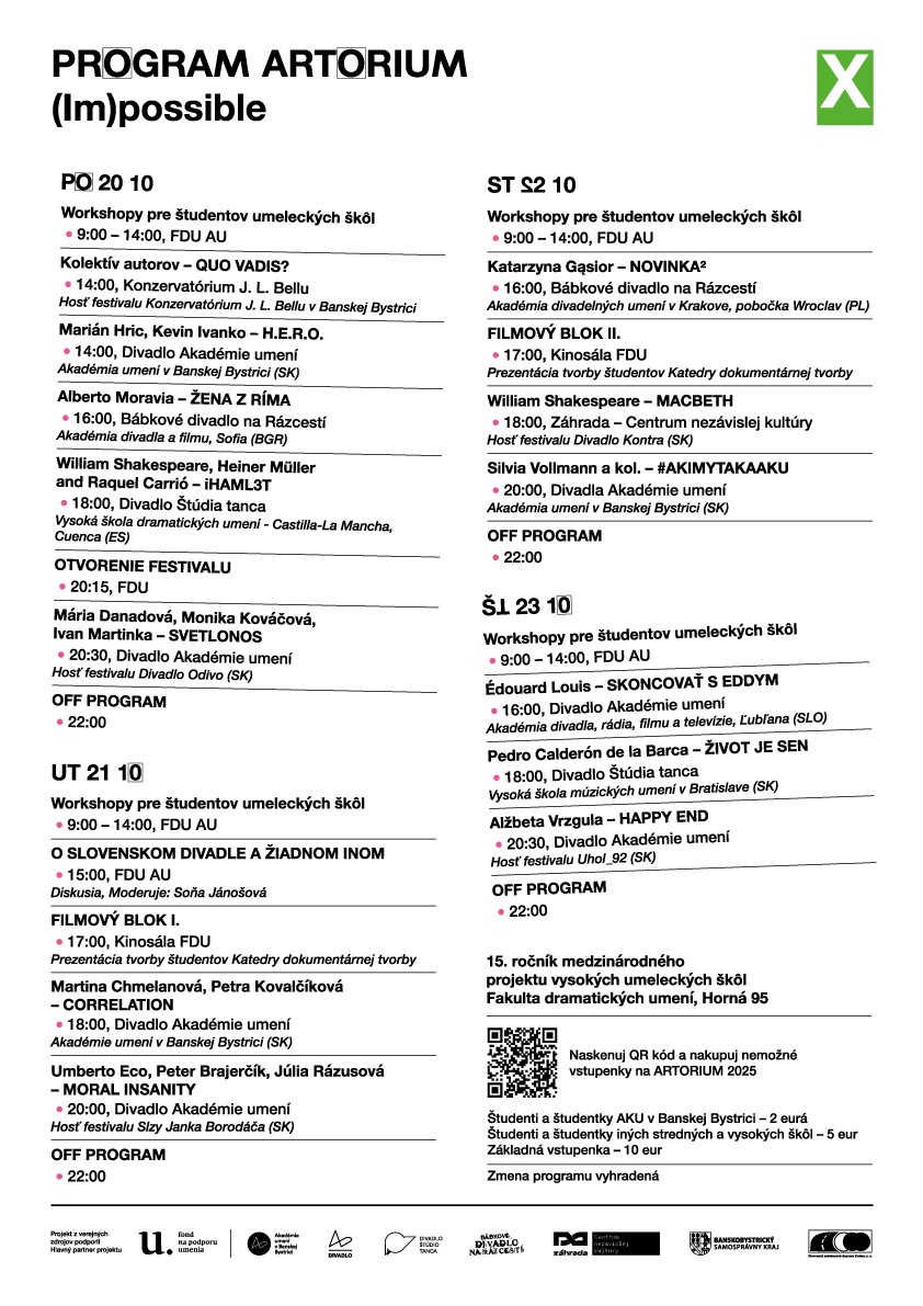 Artorium 2025 Program A3