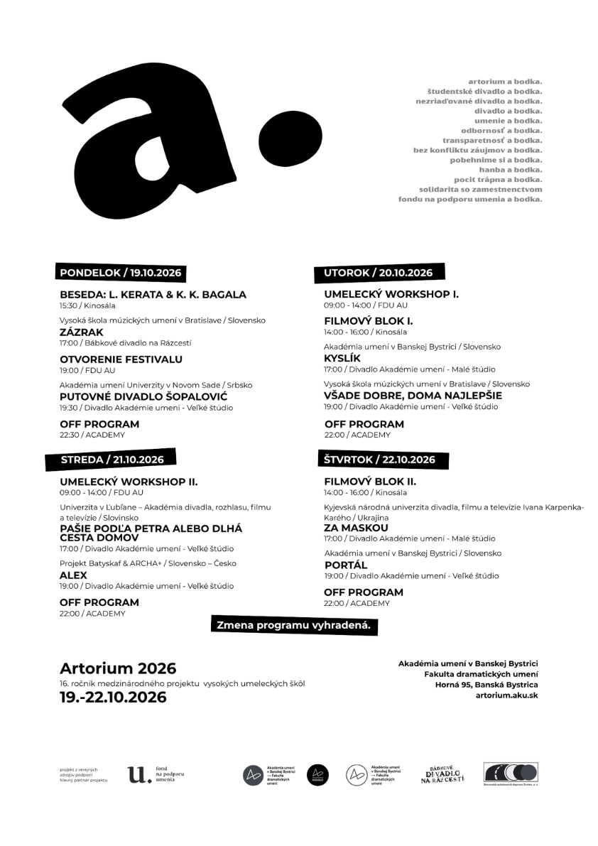 artorium2026 web